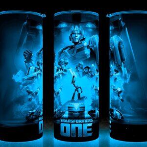 Glow in the Dark Transformer One The Movie Cup Mug Tumbler